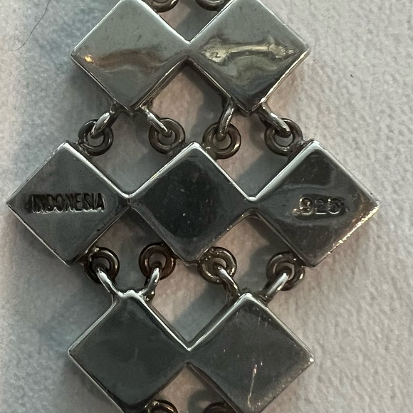 Lois Hill Vintage Silver Necklace with Intricate Detailing - Picture 3 of 4